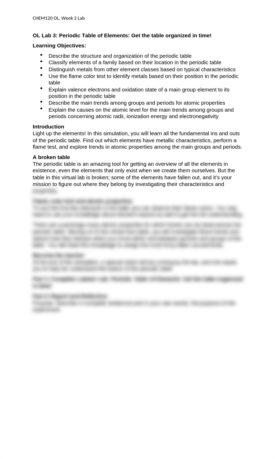 OL Lab 3-Periodic Table of Elements Get the table organized in time!.docx_dge6kg741lf_page1