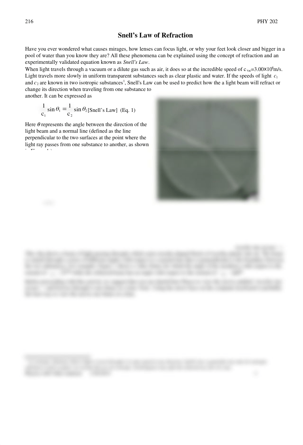 202 - Lab 10 Snells Law Report_Robert Ziehfreund.doc_dgf44ccwwjh_page1