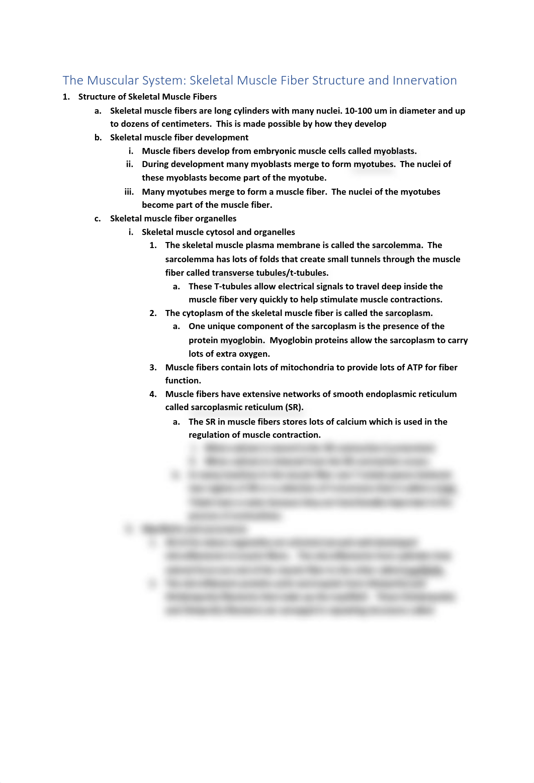 02The Muscular System_Skeletal Muscle Fiber Structure and Innervation Notes.pdf_dgf8zlkvt4n_page1