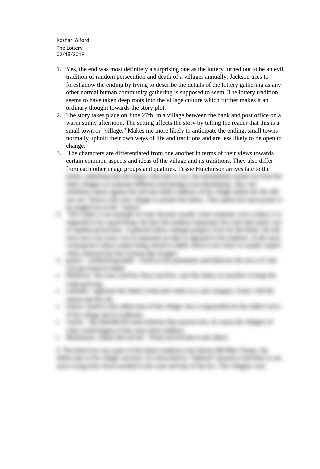 The Lottery Discussion Answers.docx_dgfanaiskzt_page1