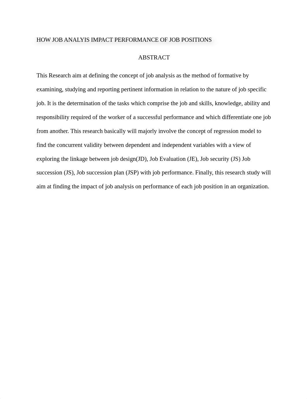 RESEARCH  PAPER ON JOB PERFORMANCE_dgft98qj9kk_page1