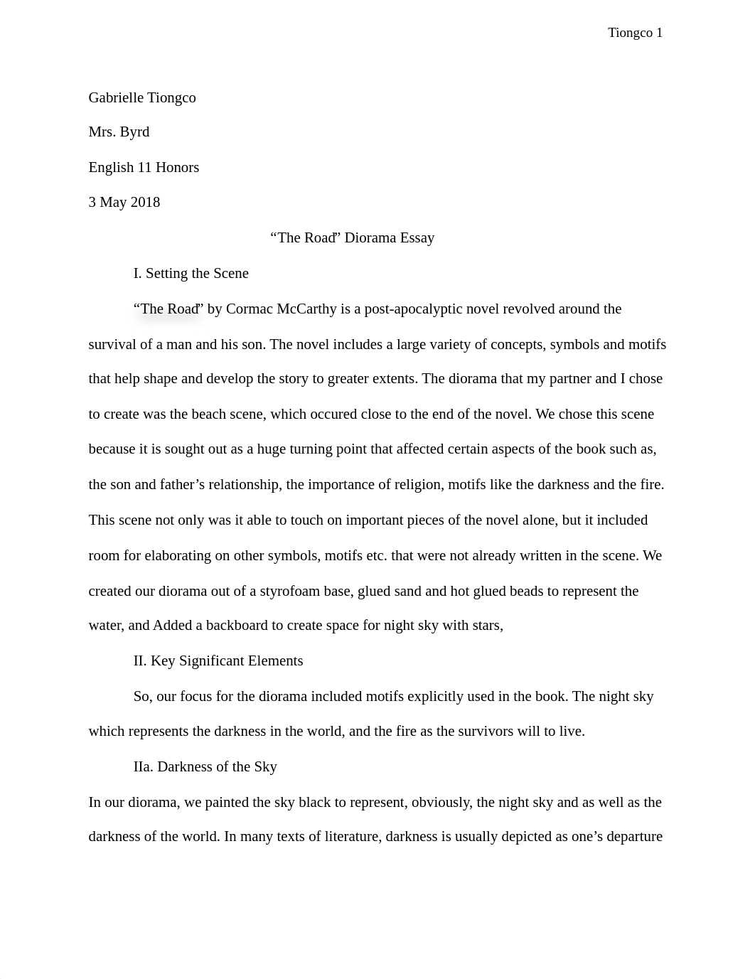 Gabby Tiongco_Diorama Essay .pdf_dgfzxao0zqu_page1