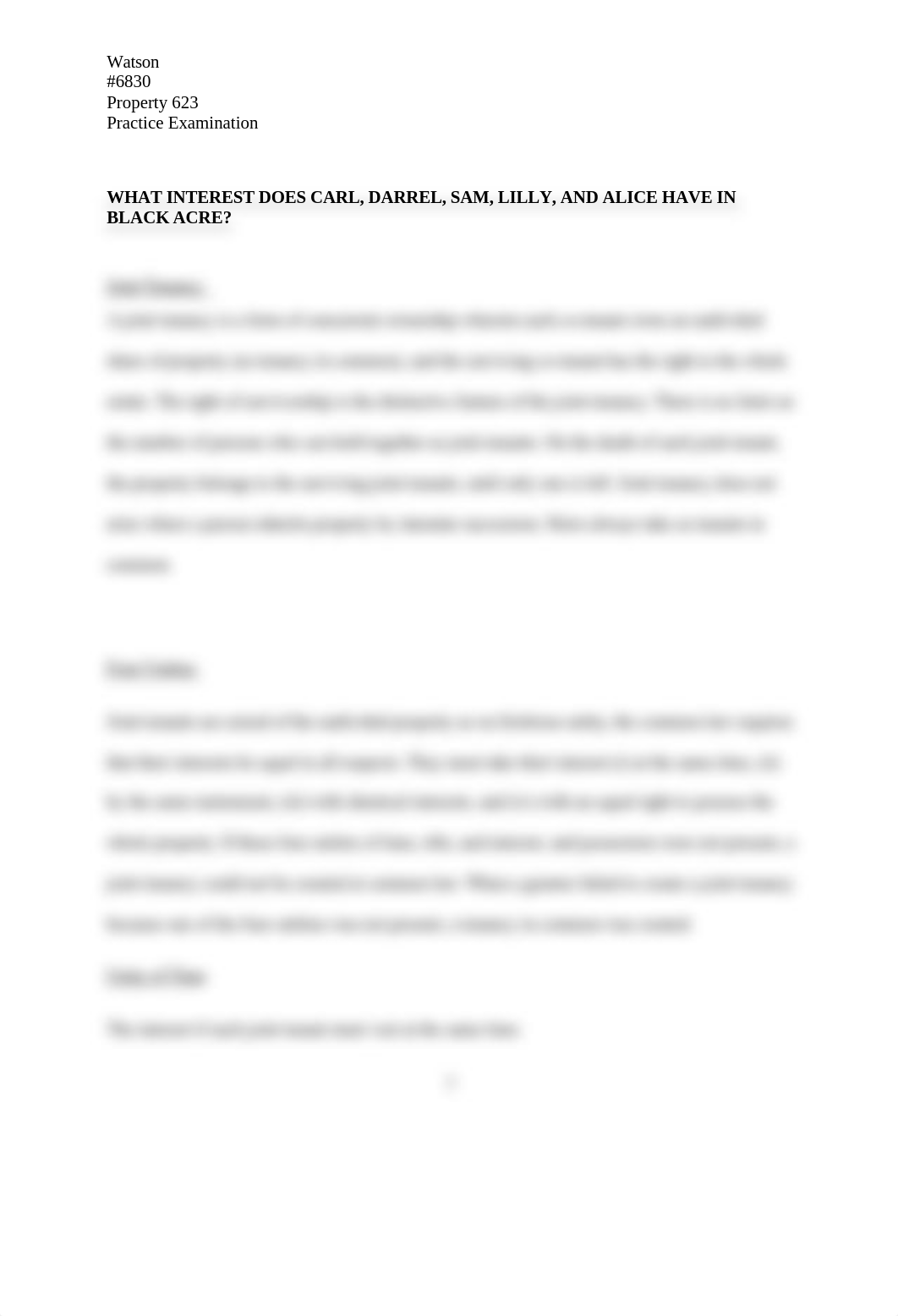 Property, Practice Examination, Watson, #6830.docx_dgg6fk9q6xf_page2