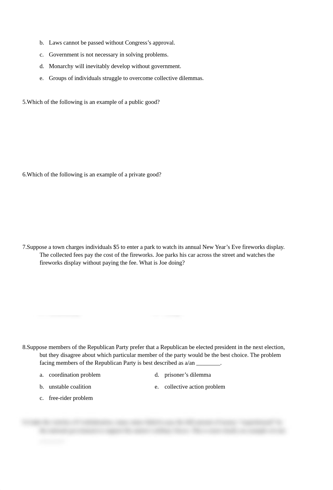 American Government Midterm Exam 1.docx_dggsfuhndlg_page2