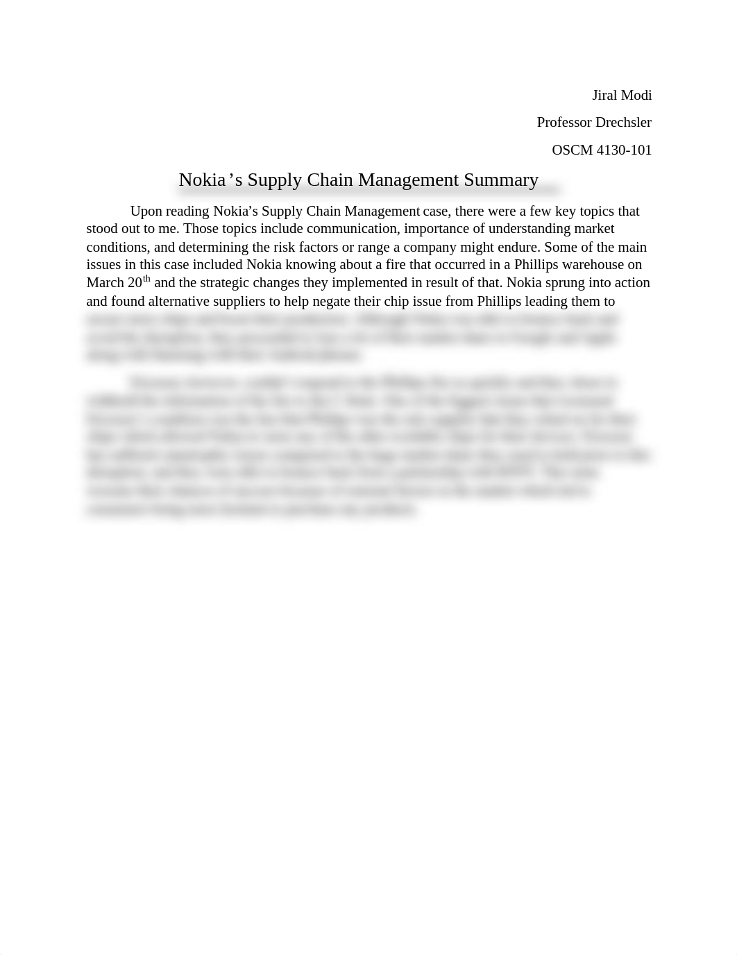 OSCM 4130 Nokia Case Summary.pdf_dggvnkgoe2y_page1