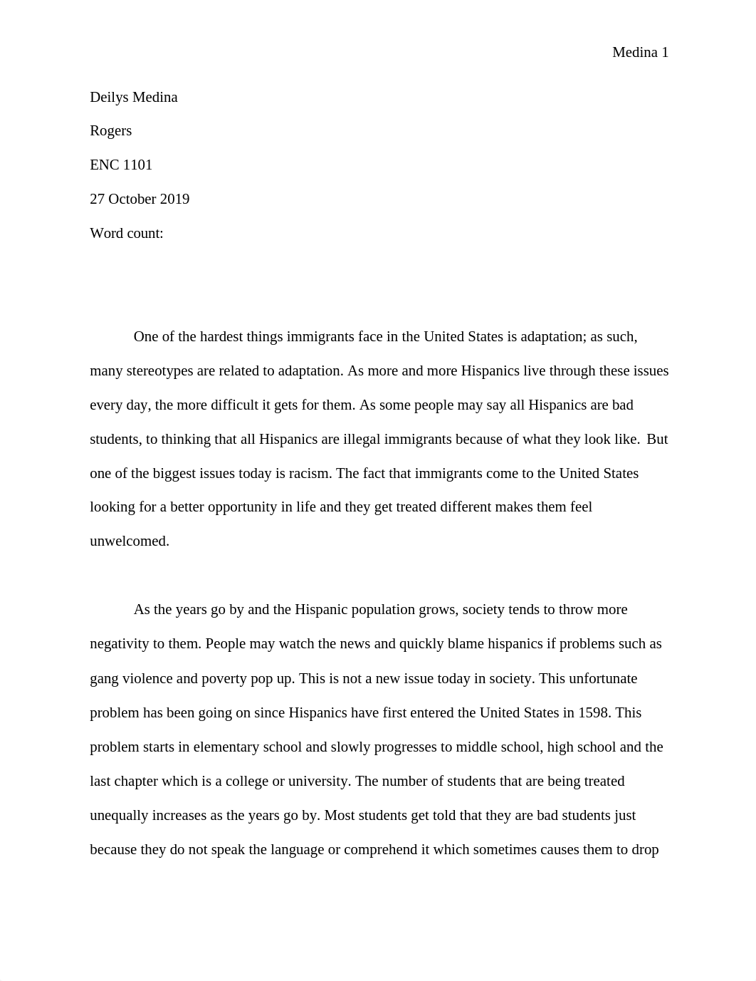 Deilys Medina( essay 2)_dggyv27hcyd_page1