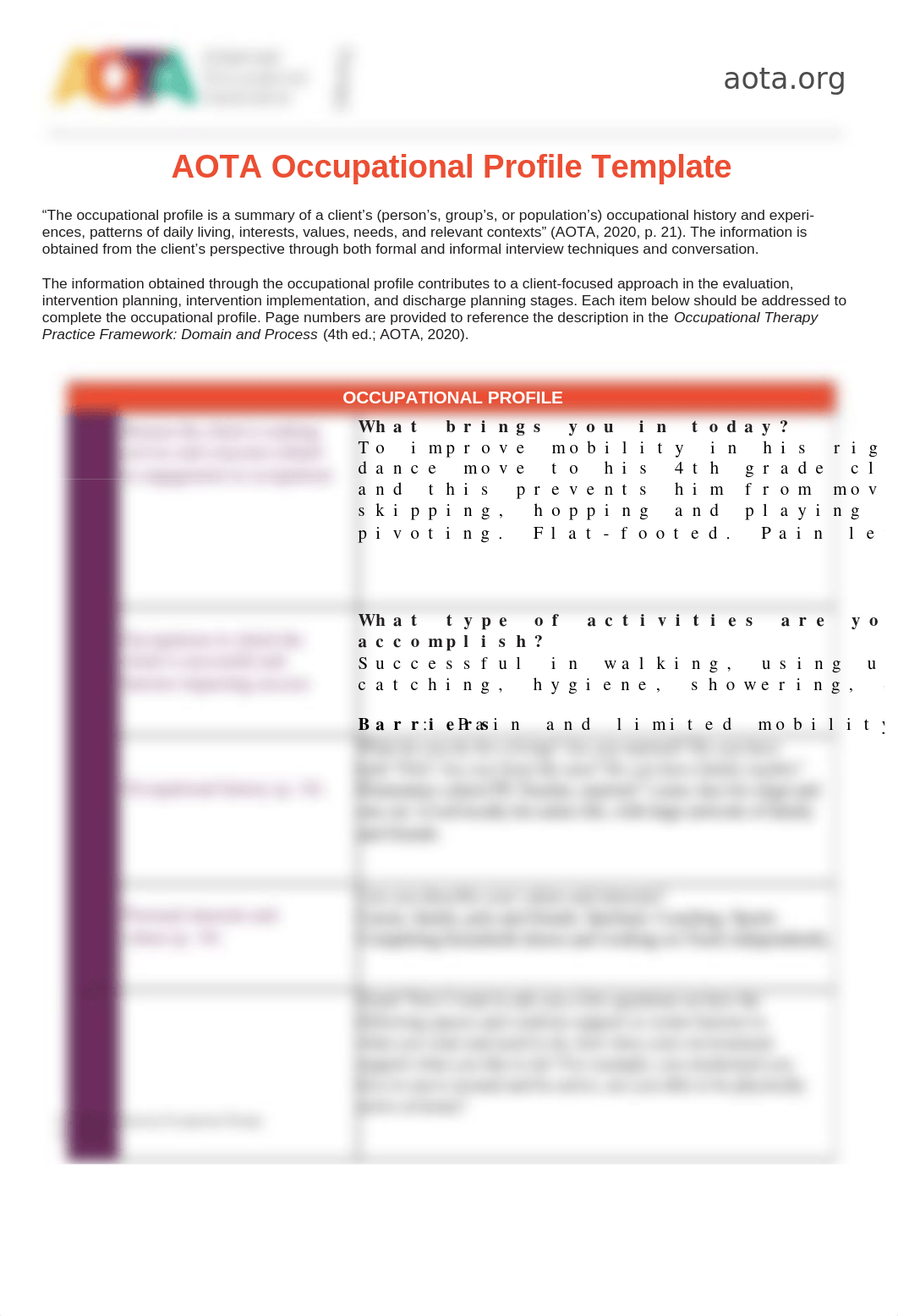 AOTA Occupational Profile-Complete.docx_dghq9eq6bzt_page1