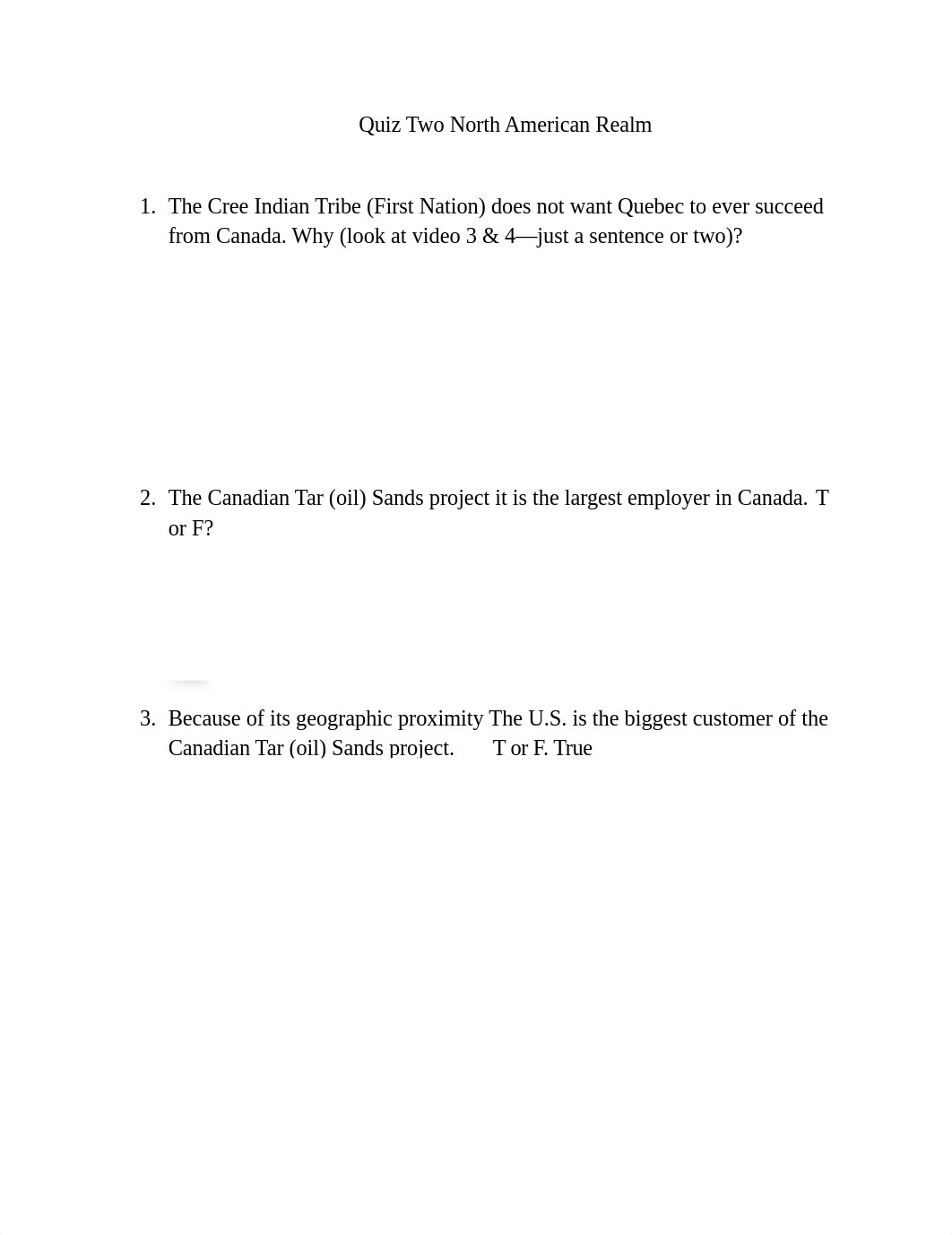 Quiz Two North American Realm USE.docx_dghvhvvob9r_page1