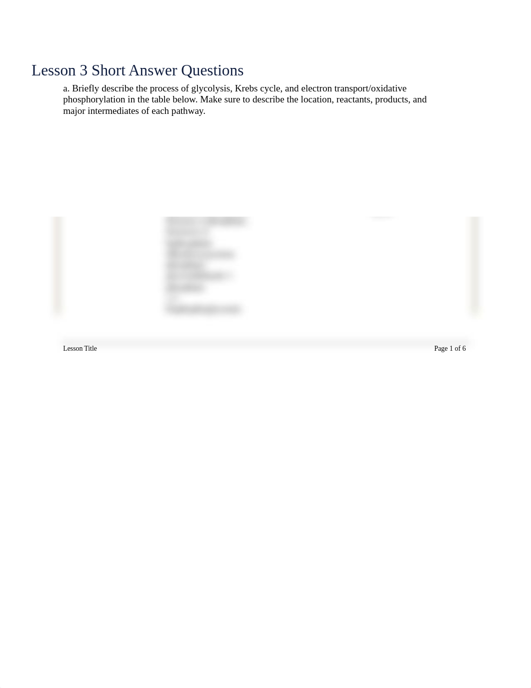 BS101 Lesson 3 Short answer questions SAQ glycolysis krebs.docx_dghyukde4oh_page1