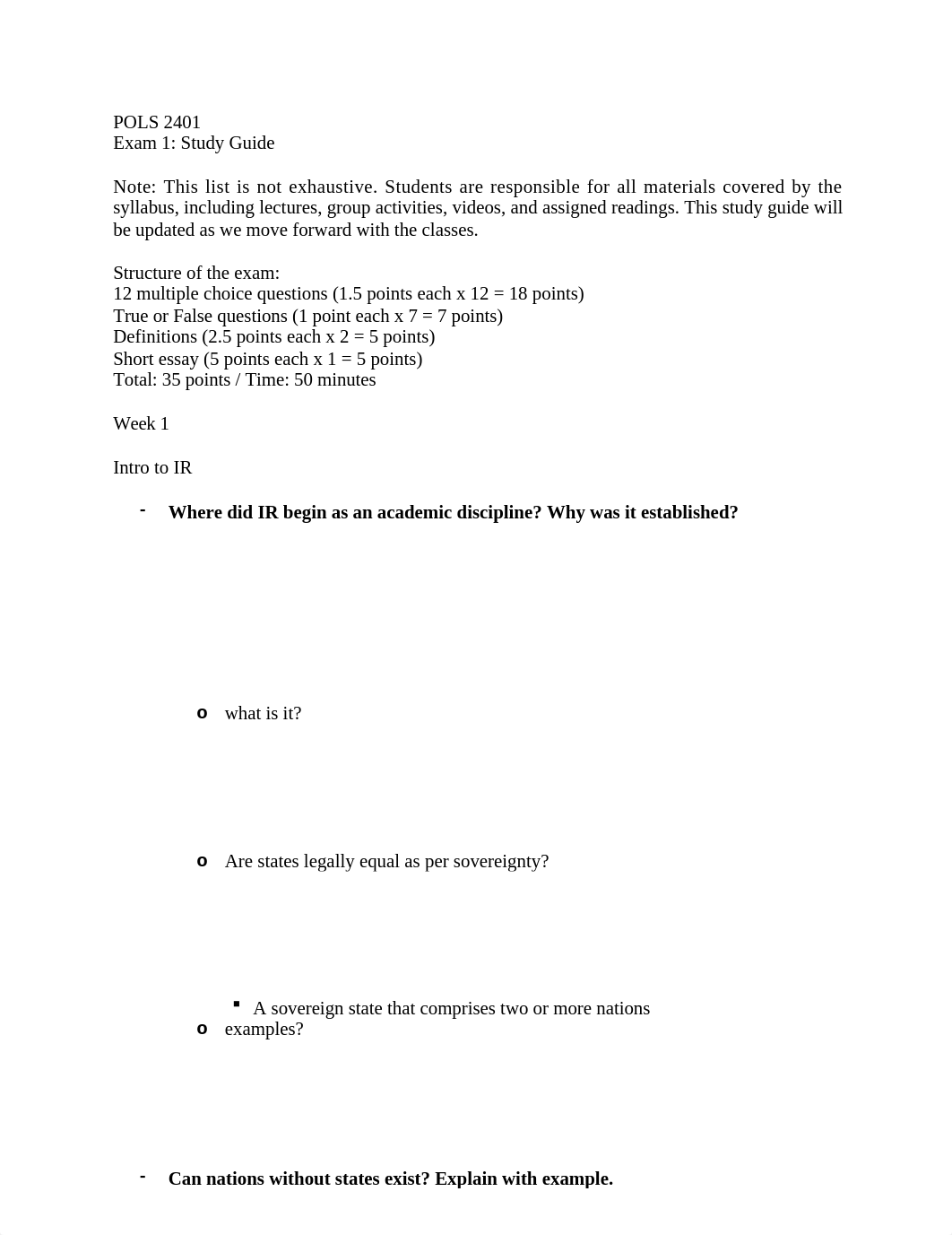 Exam 1 study guide - POLS 2401 (1).docx_dgi2q4vigyh_page1