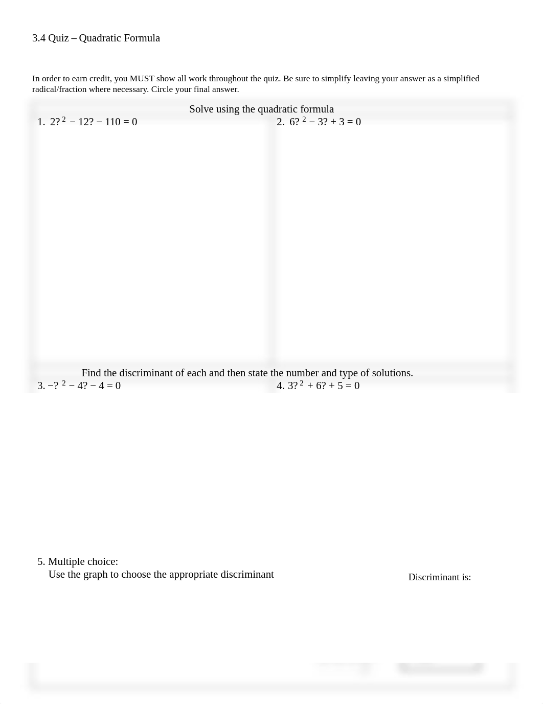 3.4 Quiz A - Quadratic Formula.pdf_dgiikq75m6p_page1