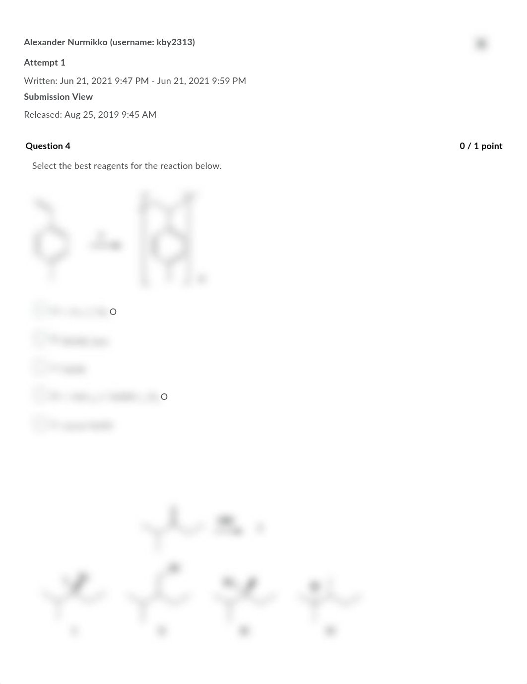 Chapter 11 Quiz - Requires Respondus LockDown Browser + Webcam - Summer 2021 CHEM-3750-950 - Organic_dgjirq5wrjn_page1