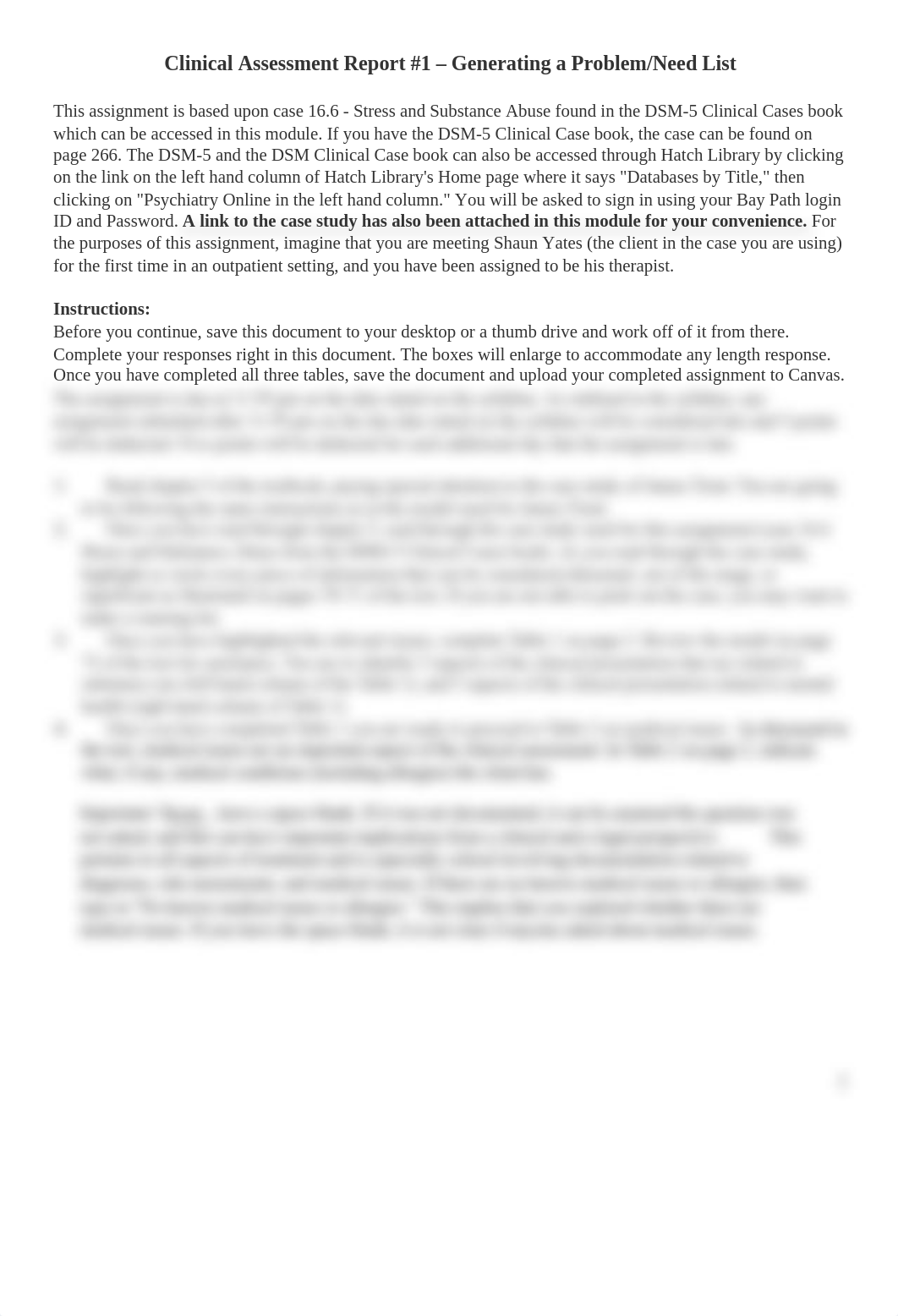 Clinical Assess Report 1 Problem and Needs_Gardner.docx_dgjoj7eys8h_page1