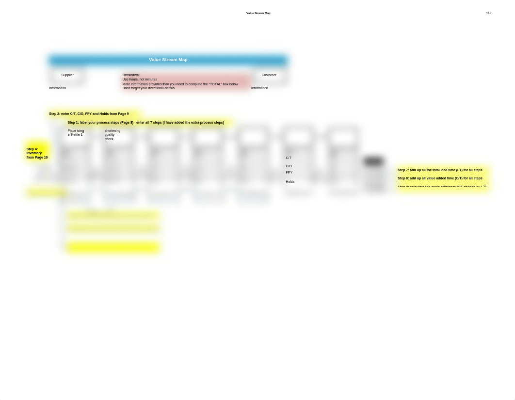 Guidance - Value Stream Mapping - Example for Live Lecture (Feb 2021).xlsx_dgjolz8t3up_page1