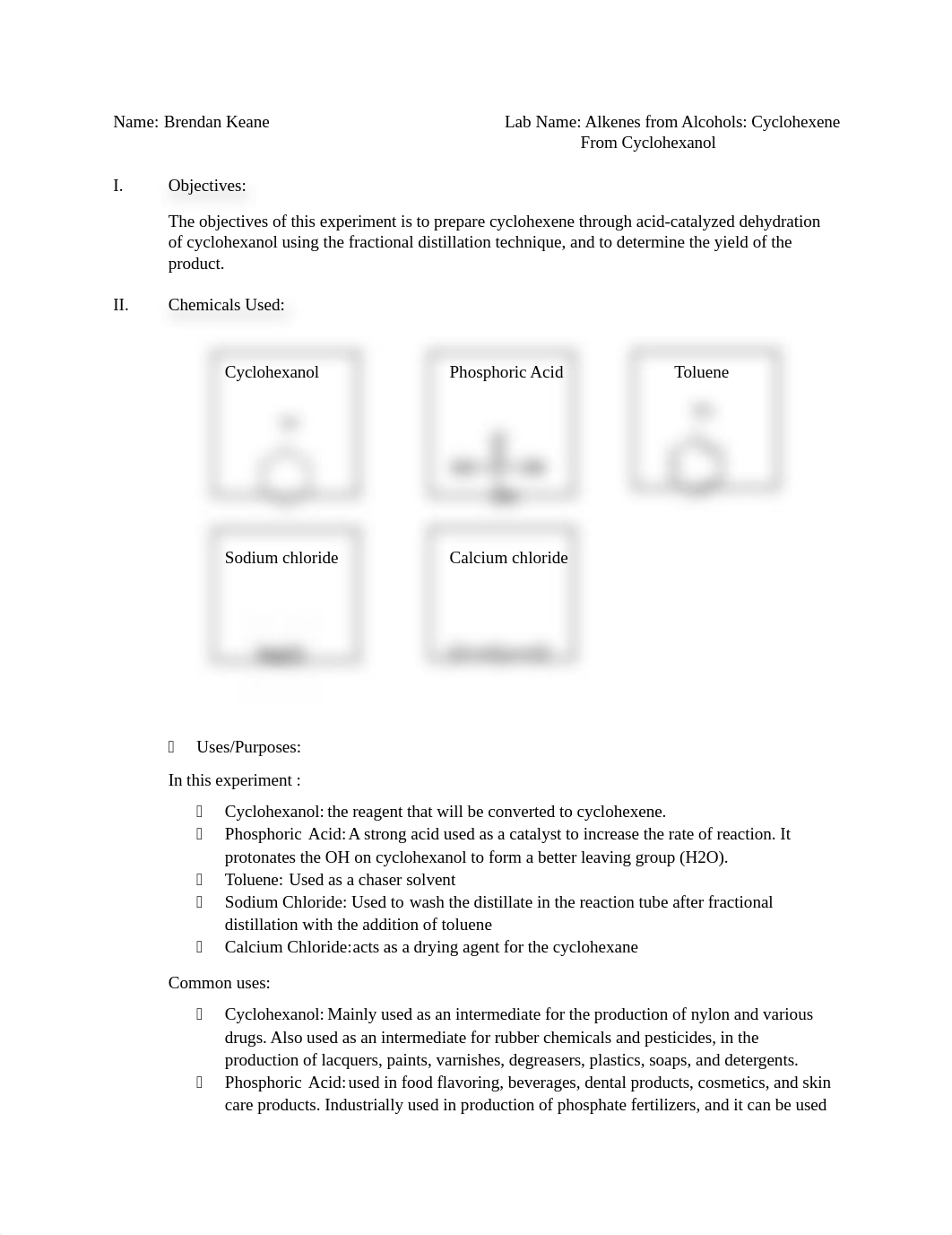 O-Chem Lab 7_Cyclohexane from Cyclohexanol_Lab Write-up.docx_dgjpq6m0910_page1