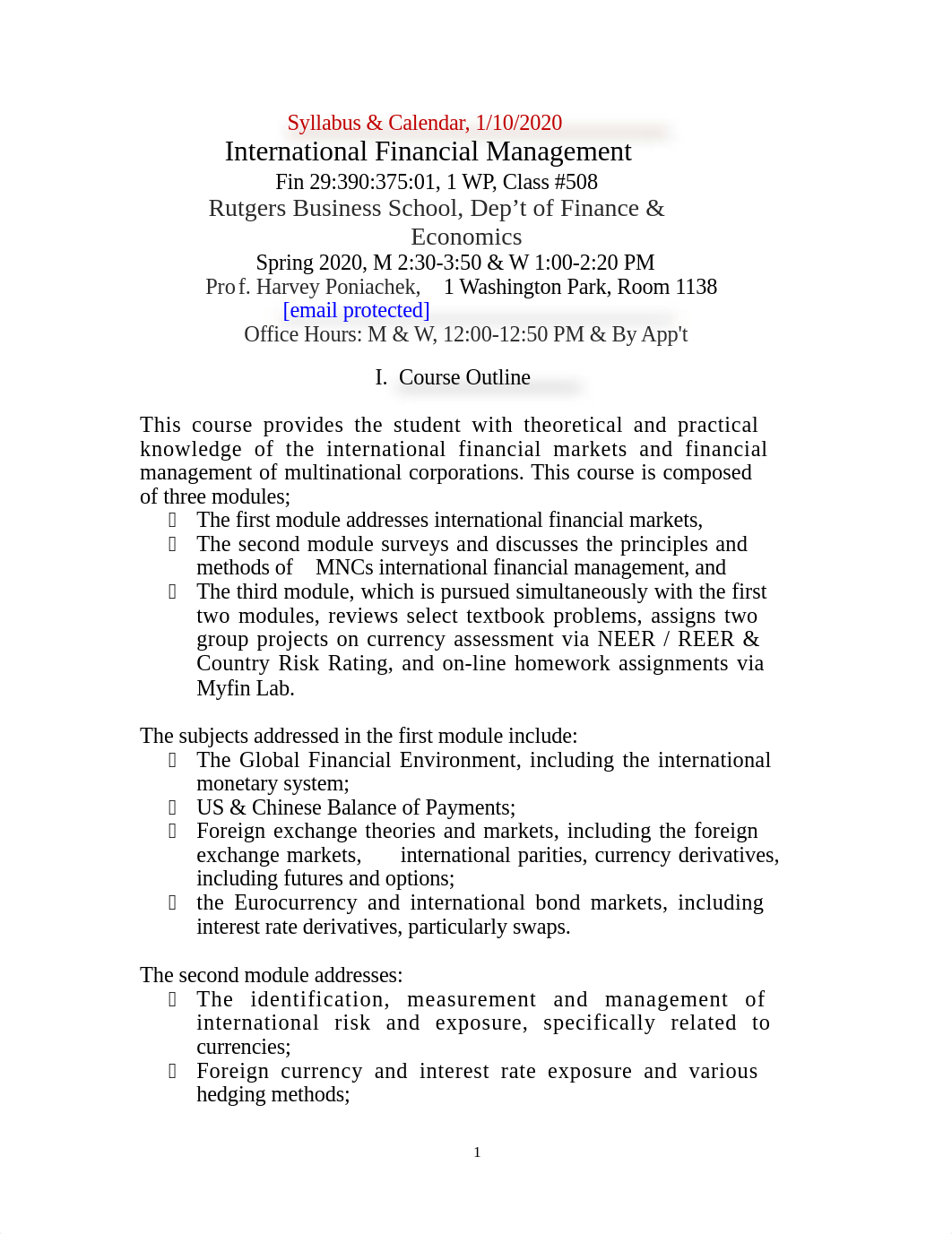 Int'l Fin Mgt, Fin 29.390.329.375.01  Spring 2010 Syllabus & Calendar,  1-11-2020 (2).doc_dgjq1aqhjvx_page1