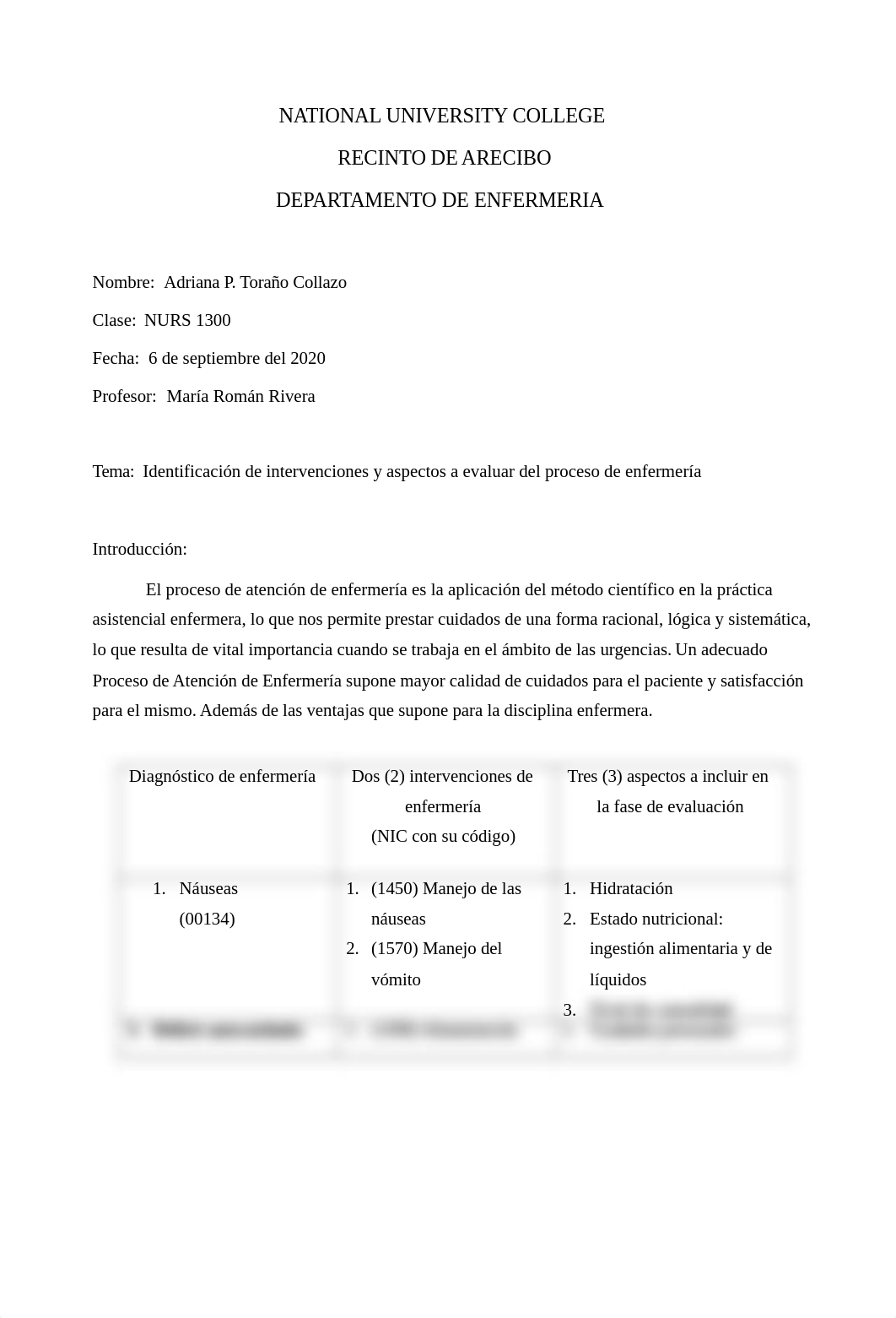 Identificación de intervenciones y aspectos a evaluar del proceso de enfermería.docx_dgjqjwexuqd_page1