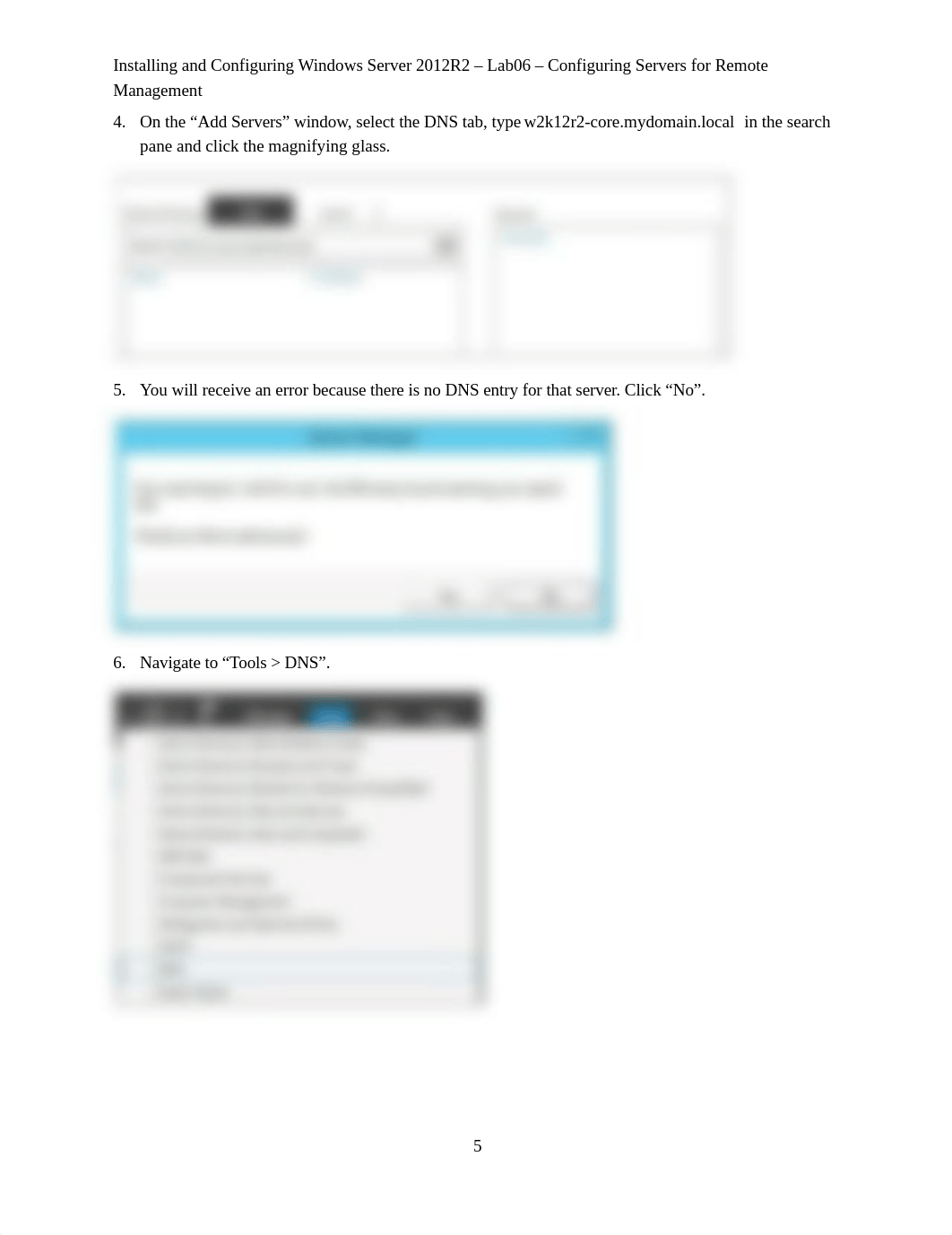 Lab06 - Configuring Servers for Remote Management_Incomplete_dgk4me0dris_page5