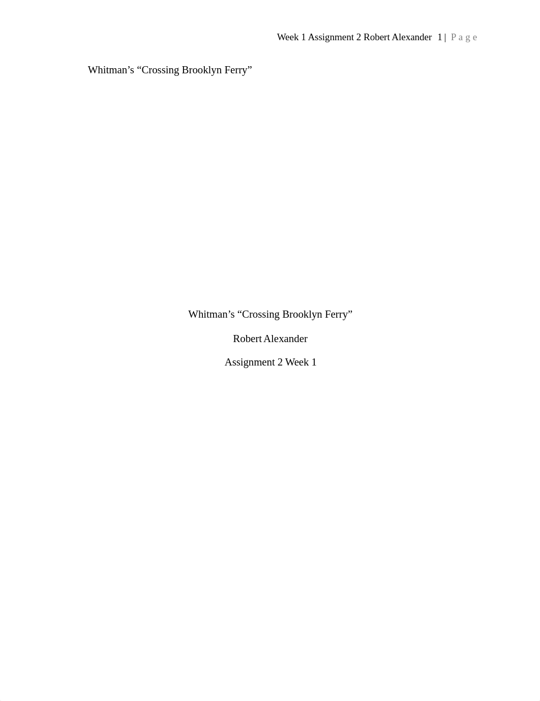 Robert Alexander_Wk1 Assignment 2_dgkmei273tk_page1