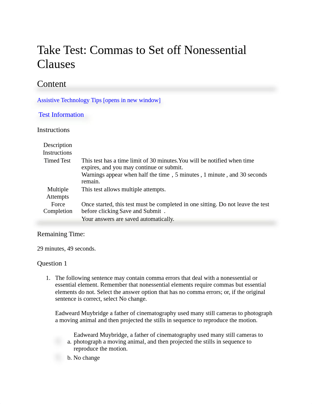 Take Test Commas to Set off Nonessential Clauses.docx_dglaljvmz78_page1