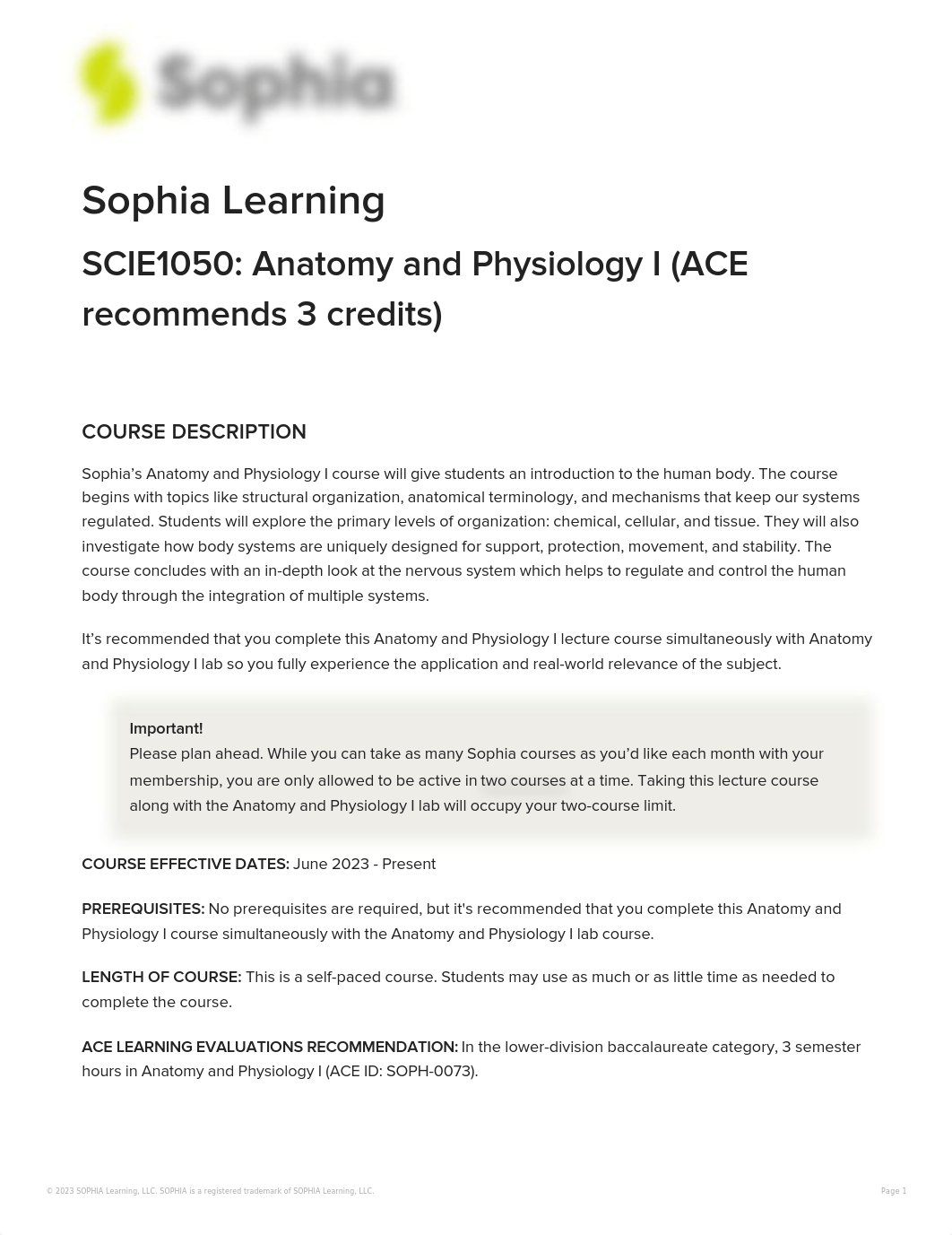 sophia-anatomy-and-physiology-i-syllabus (1).pdf_dgldydp61jt_page1