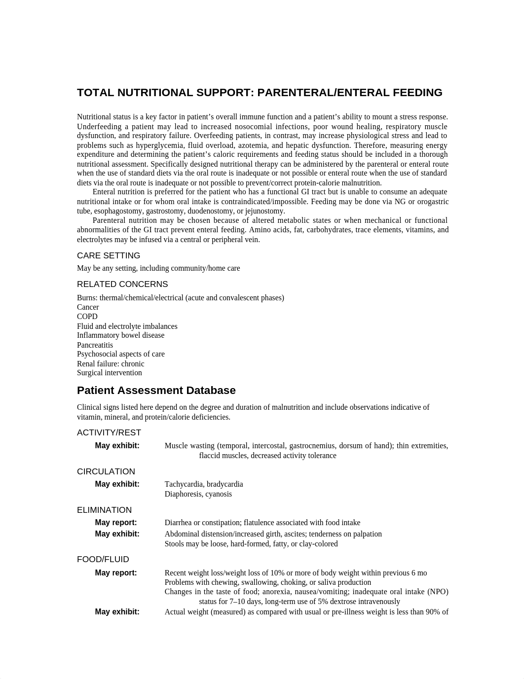 TOTAL NUTRITIONAL SUPPORT PARENTERAL_ENTERAL FEEDING_dglg5muyti2_page1