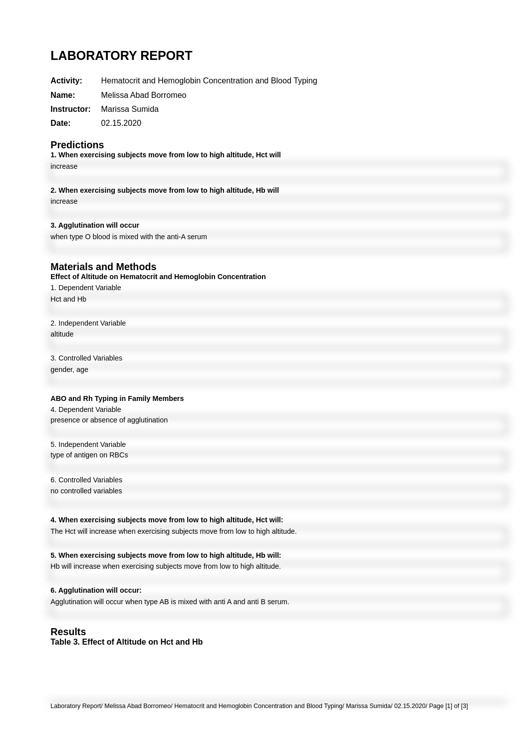 Melissa_B_Hematocrit and Hemoglobin Concentration and Blood Typing Lab.pdf_dgljz3k7fk7_page1