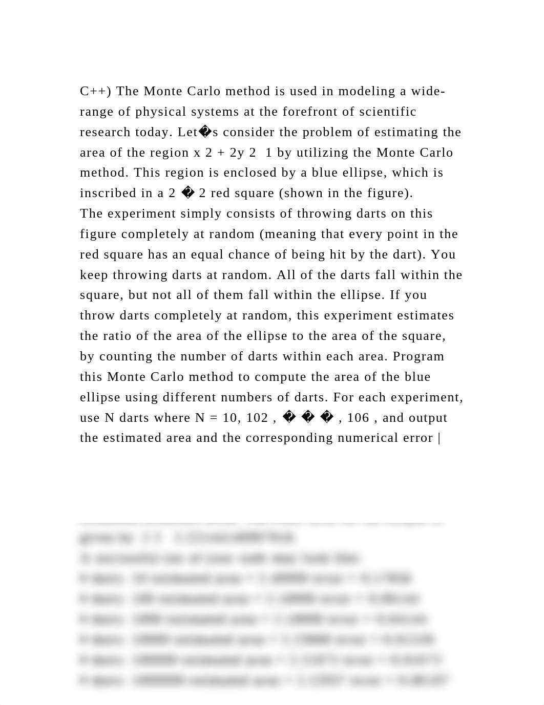 C++) The Monte Carlo method is used in modeling a wide-range of phys.docx_dgls017221z_page2