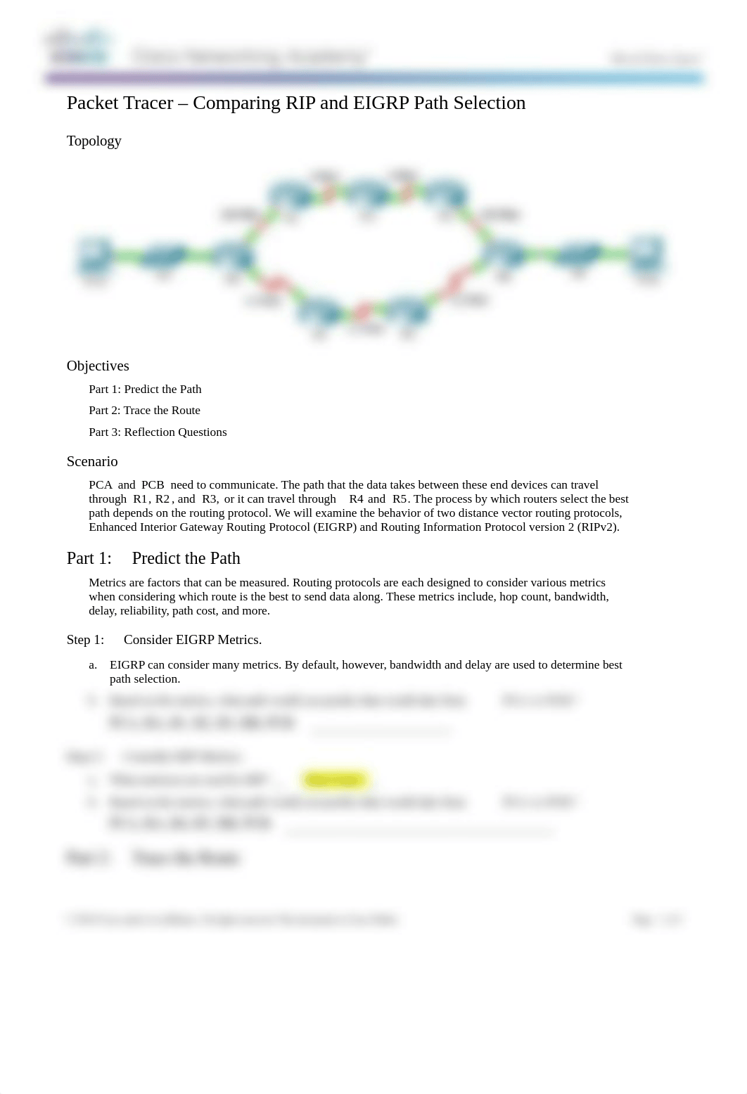 JL_5.2.3.4 Packet Tracer - Comparing RIP and EIGRP Path Selection Instructions.docx_dglthsnqwv5_page1