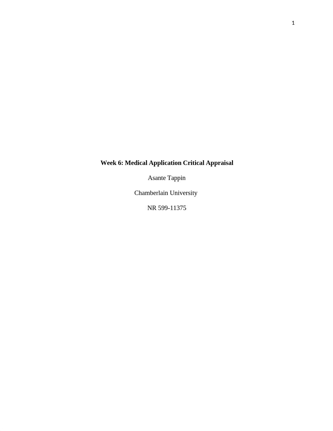 Week 6 Medical Application Critical Appraisa.docx_dglx9wtnmyw_page1