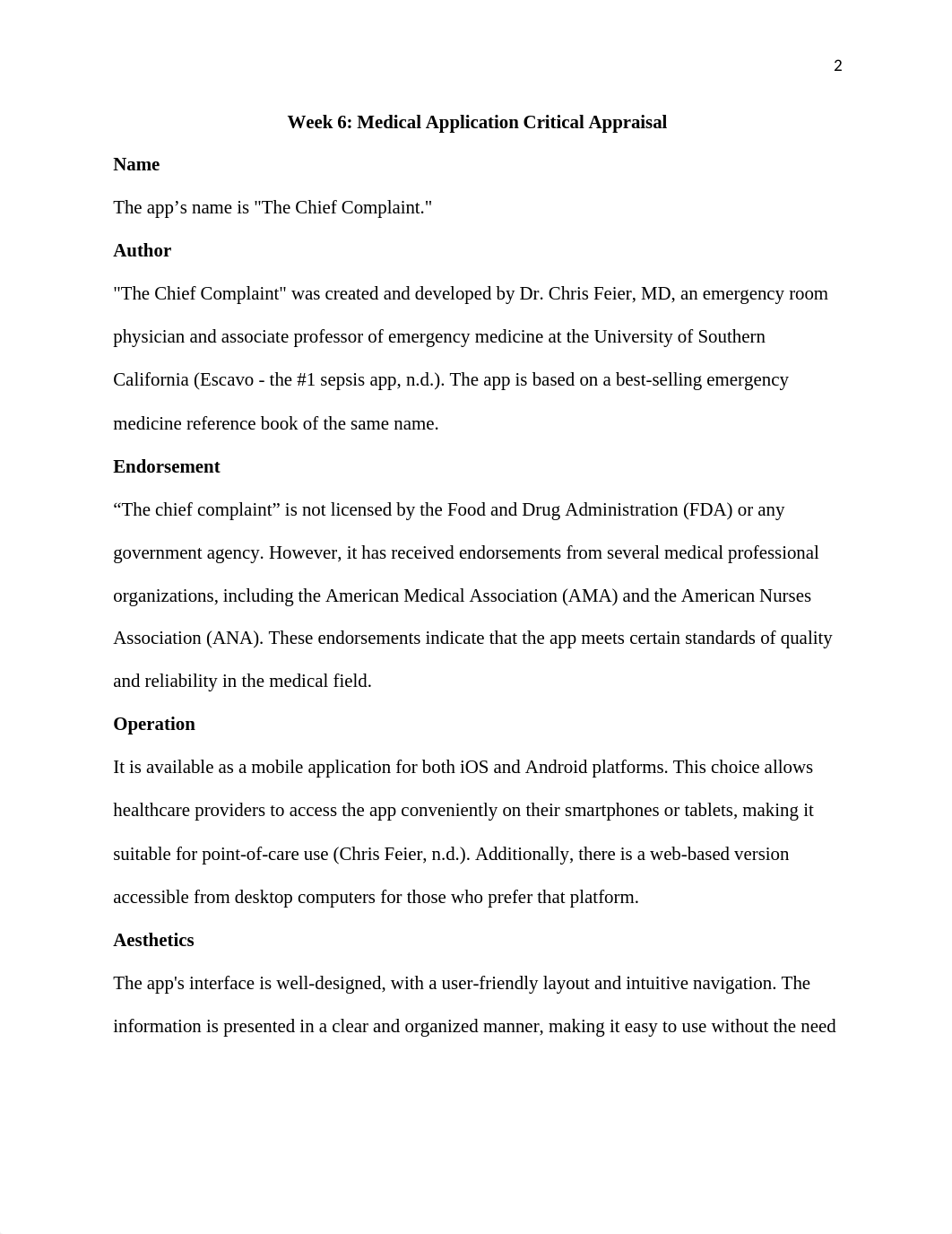 Week 6 Medical Application Critical Appraisa.docx_dglx9wtnmyw_page2