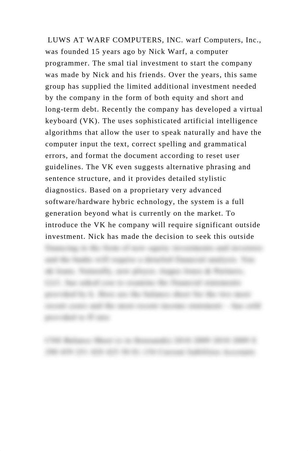 LUWS AT WARF COMPUTERS, INC. warf Computers, Inc., was founded 15 yea.docx_dgm1hat8m3g_page2