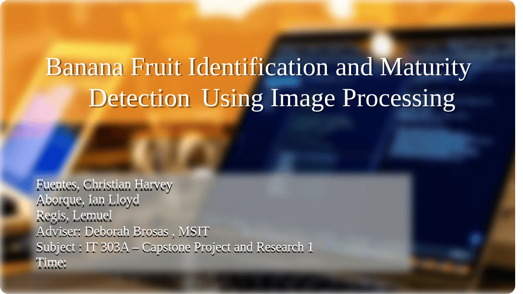 Banana Fruit Identification and Maturity Detection Using Image Processing.pptx_dgm21ov88b9_page1