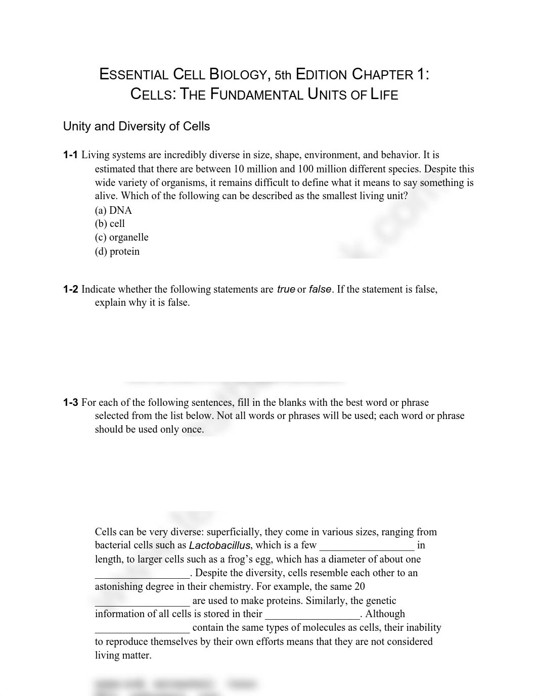 Essential Cell Biology 5th Edition Alberts Hopkin Test Bank.pdf_dgm60z2fpcn_page1