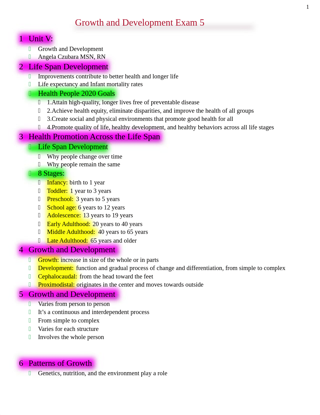 Growth and Development Exam 5.docx_dgmpmm4ng5d_page1