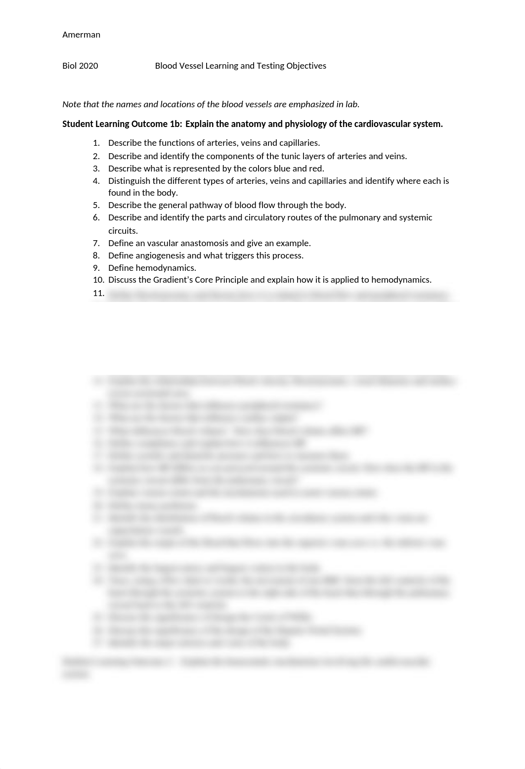 Blood Vessel Learning and Testing Objectives- Amerman.docx_dgn1gpibord_page1