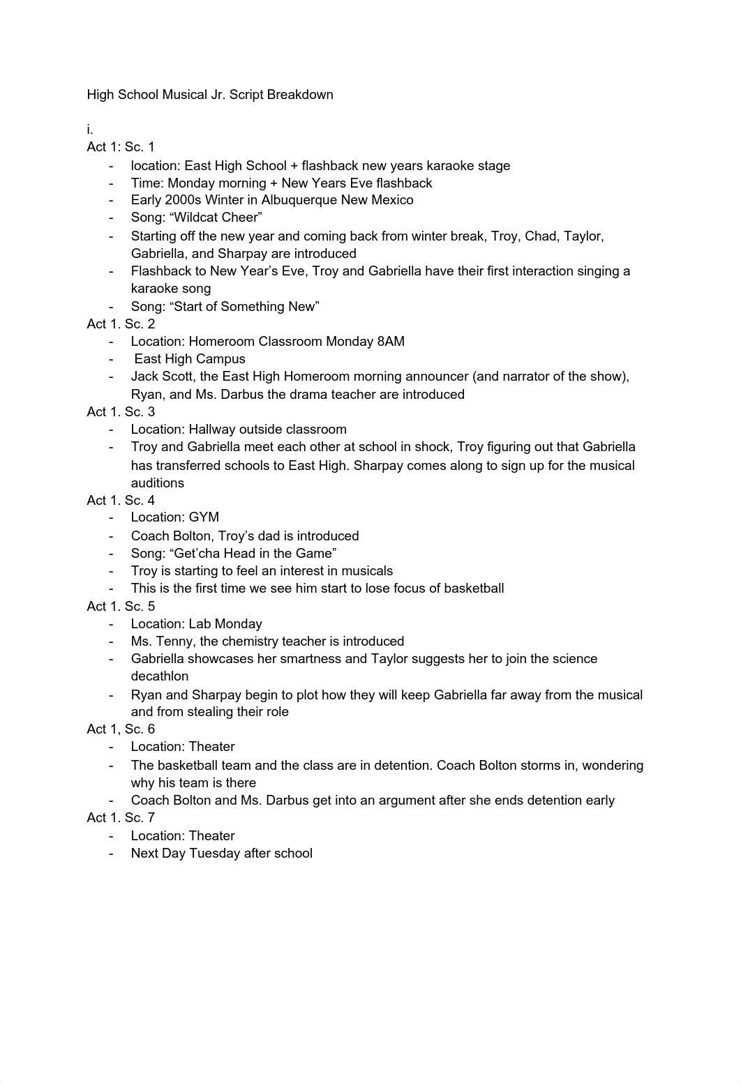 High School Musical The Musical Script Breakdown.pdf_dgn5kcm82oz_page1