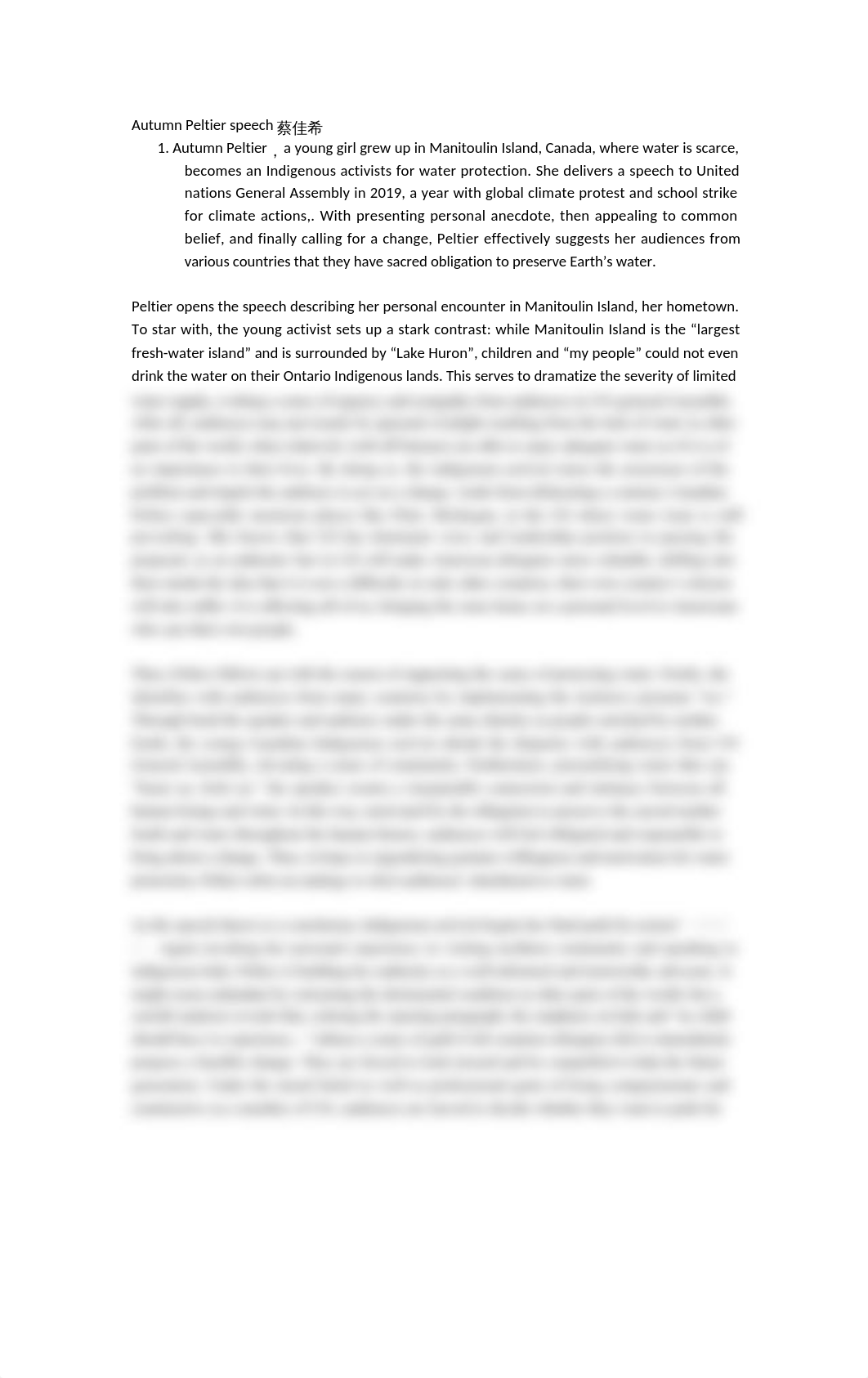 Autumn Peltier speech - 蔡佳希.docx_dgnaniot8tt_page1