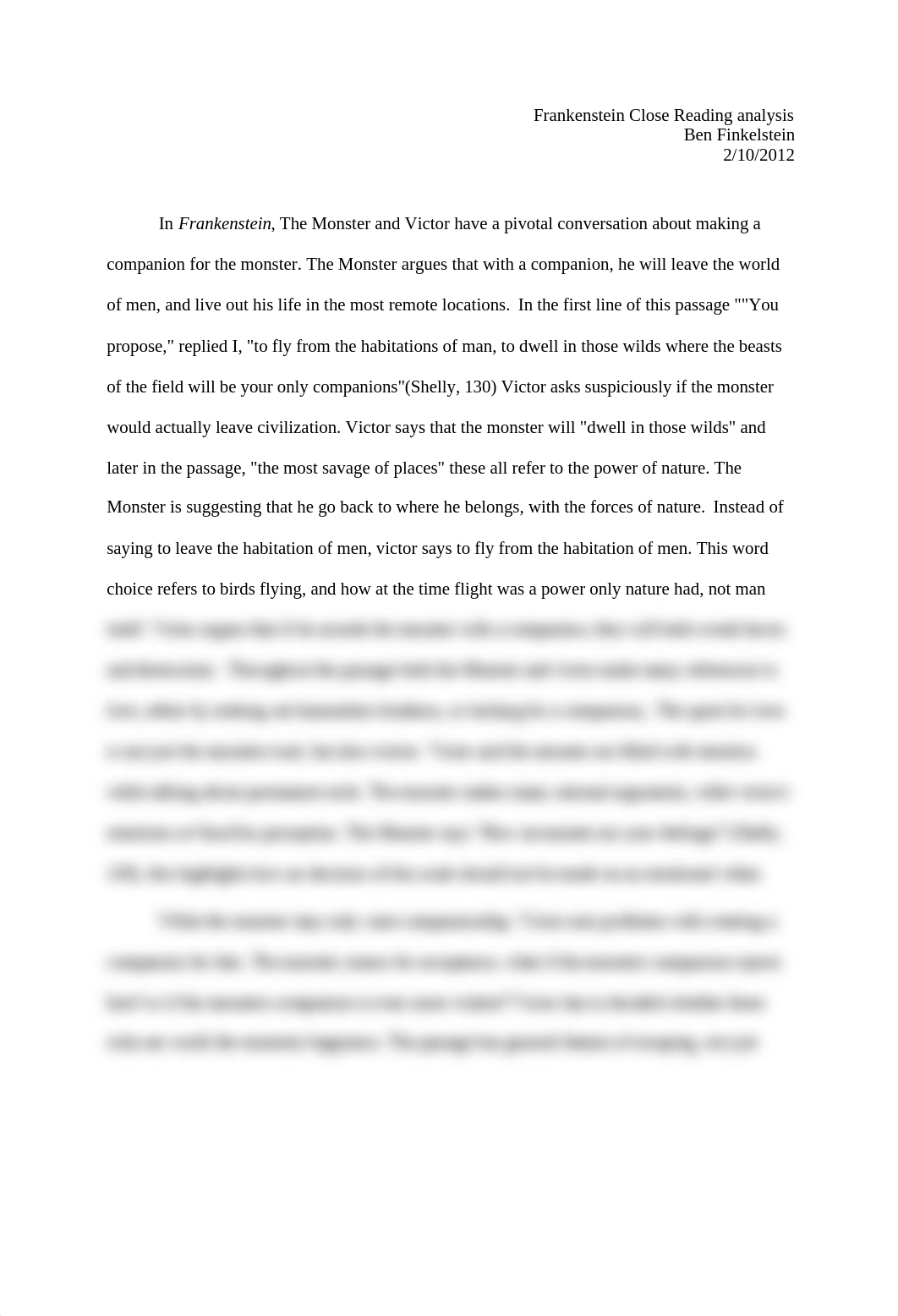 Frankenstein Close Reading analysis_dgncwqlxa2q_page1