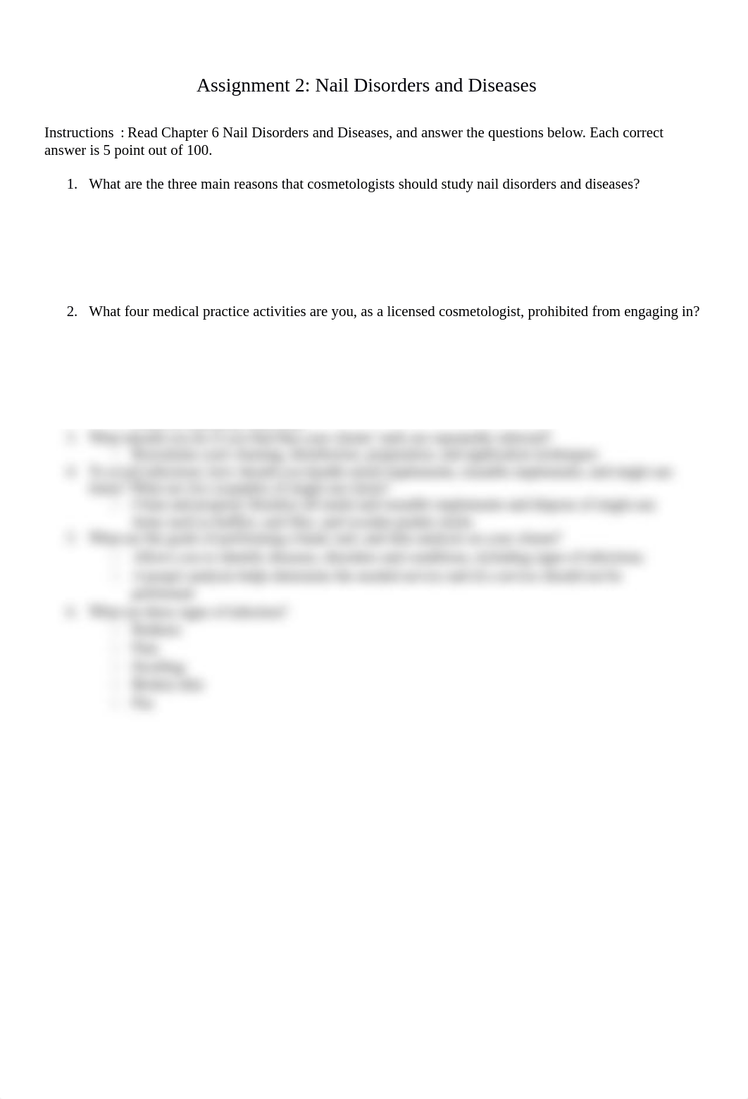 Assignment 2 Nail Disorders and Diseases.docx_dgokw9gj7g6_page1