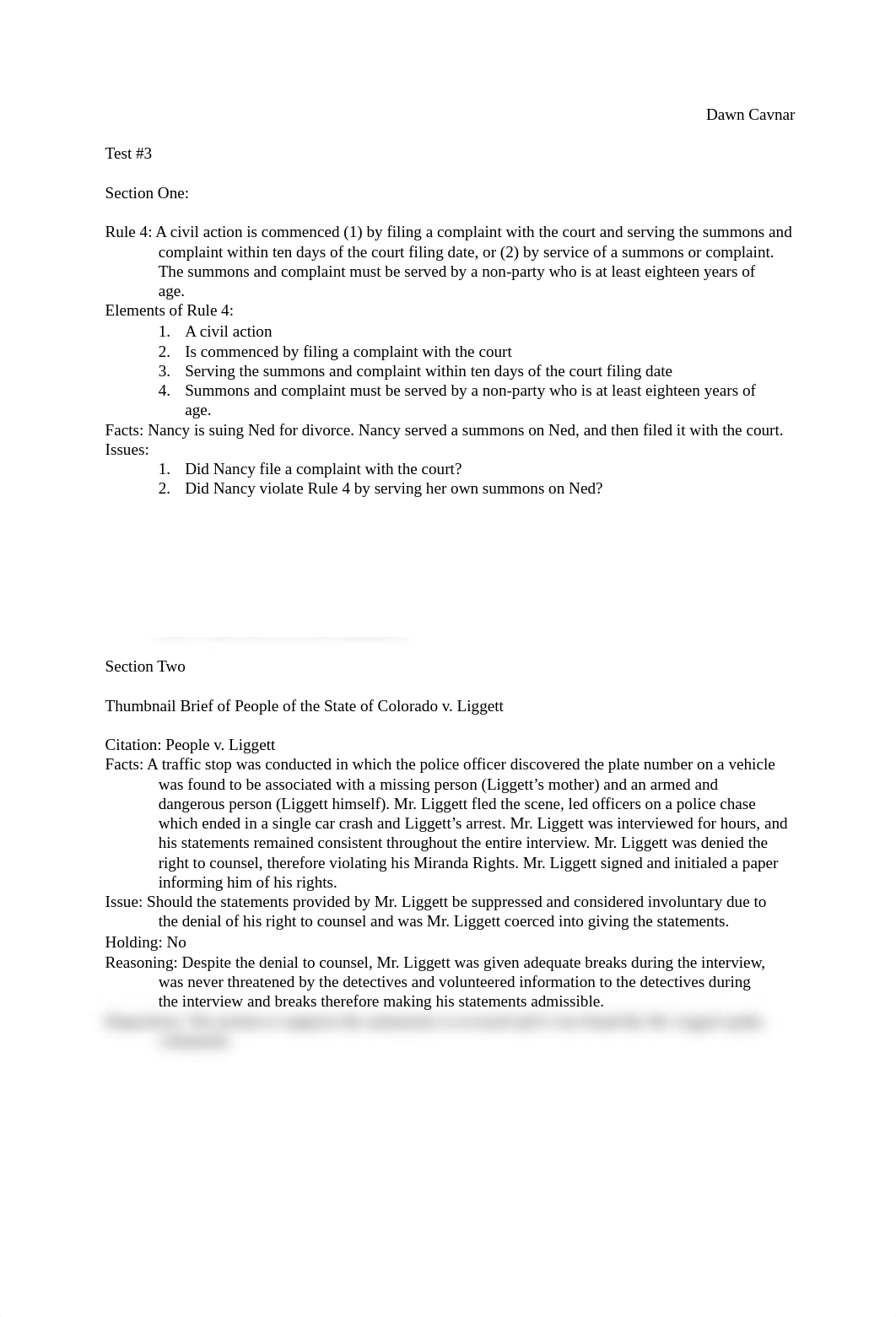 Paralegal 1 Test #3 and Interoffice memo.pdf_dgonnxznbu8_page1