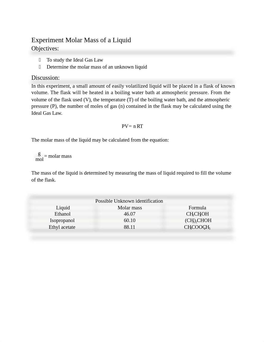 CH181 Molar Mass of a liquid Lab.docx_dgozsttf7pi_page1