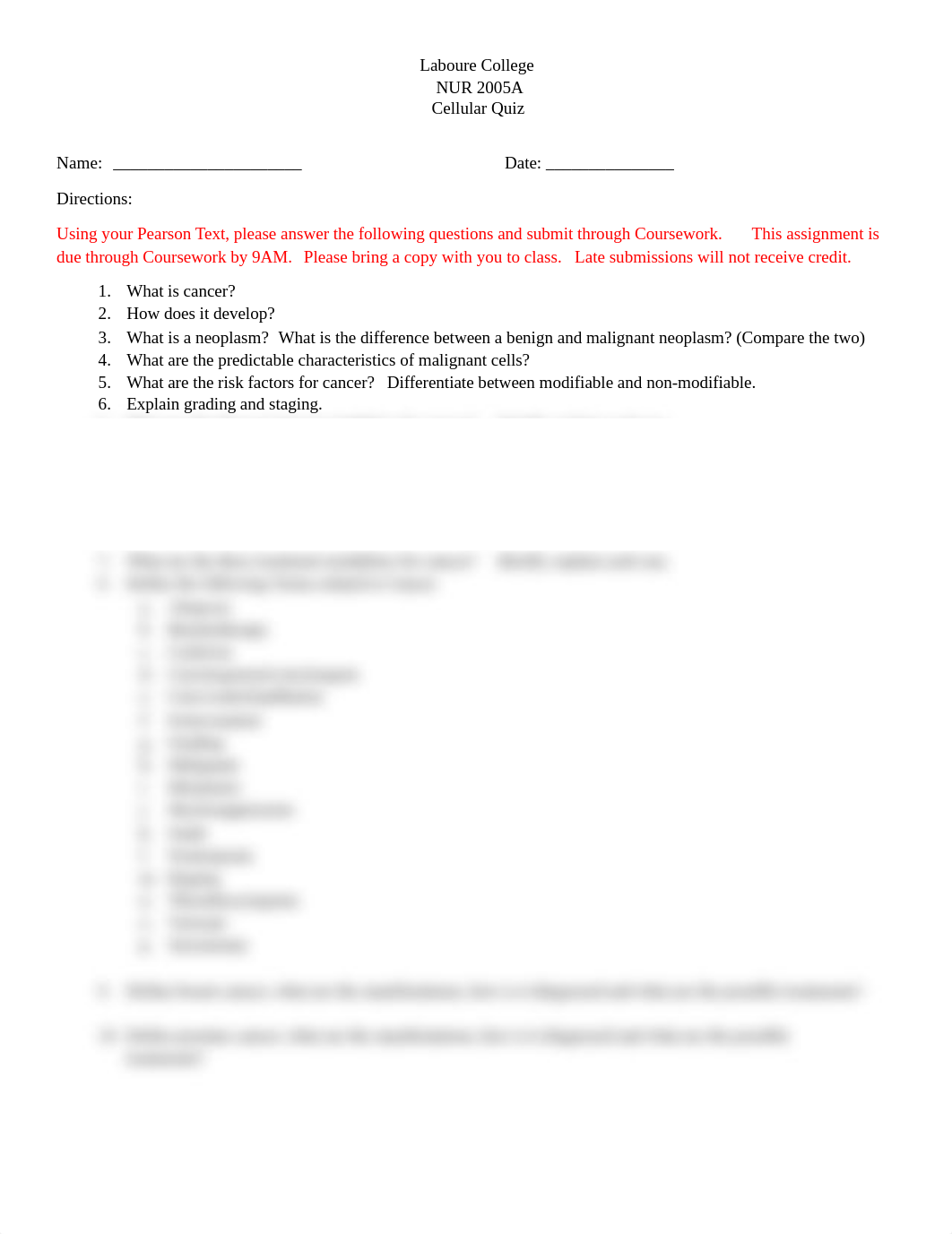 NUR2005A-Cell Quiz (Cellular Regulation Lecture Ticket)(KBrennan) .docx_dgp62981qk3_page1