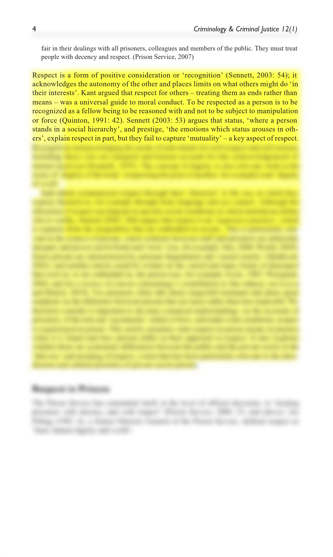 Respect in prisons Prisoners' experiences of respect in public and private sector prisons.pdf_dgp7yp4a1bz_page2