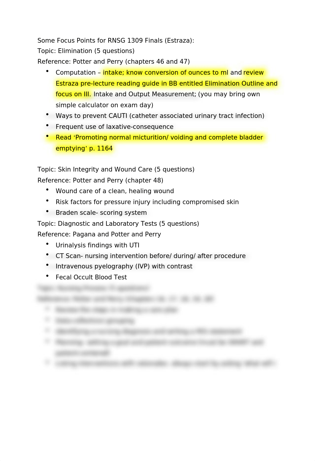 Some Focus Points for RNSG 1309 Finals(1).docx_dgpcvk07axu_page1