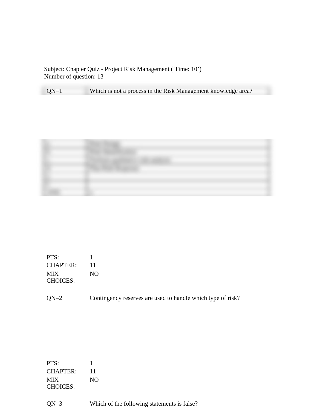 Chapter 11 Quiz - Project Risk Management_dgpfdwp7sqd_page1