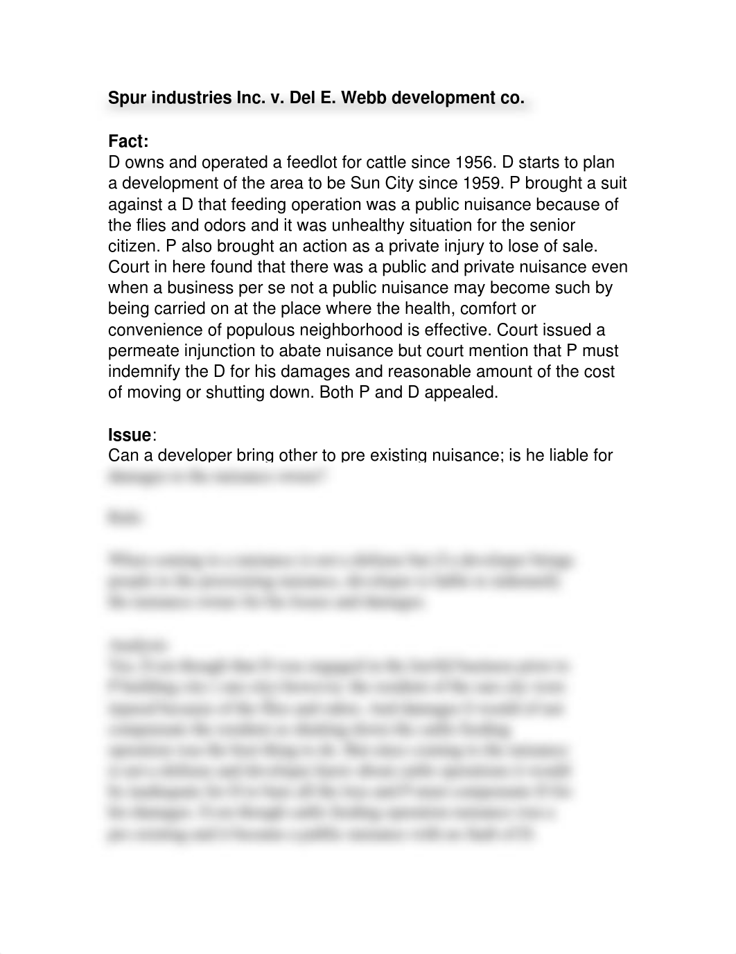 Spur industries Inc. v. Del E. Webb development co._dgpoxxrgh27_page1