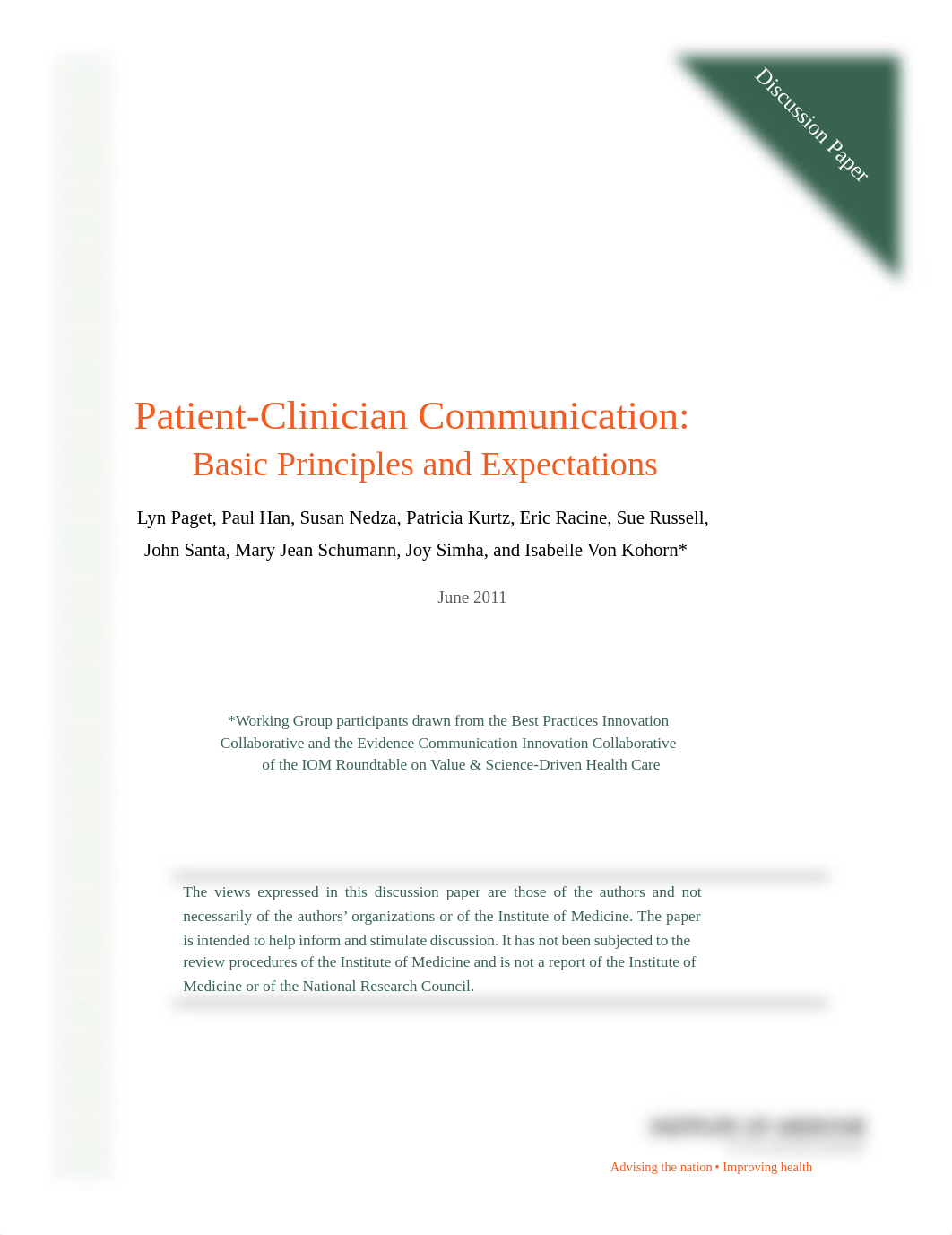 NRSE_4510_M4_IM_Article_Patient_Clinician_Communication_Basic_Principles_and_Applications.pdf_dgpp2lqhwk6_page1