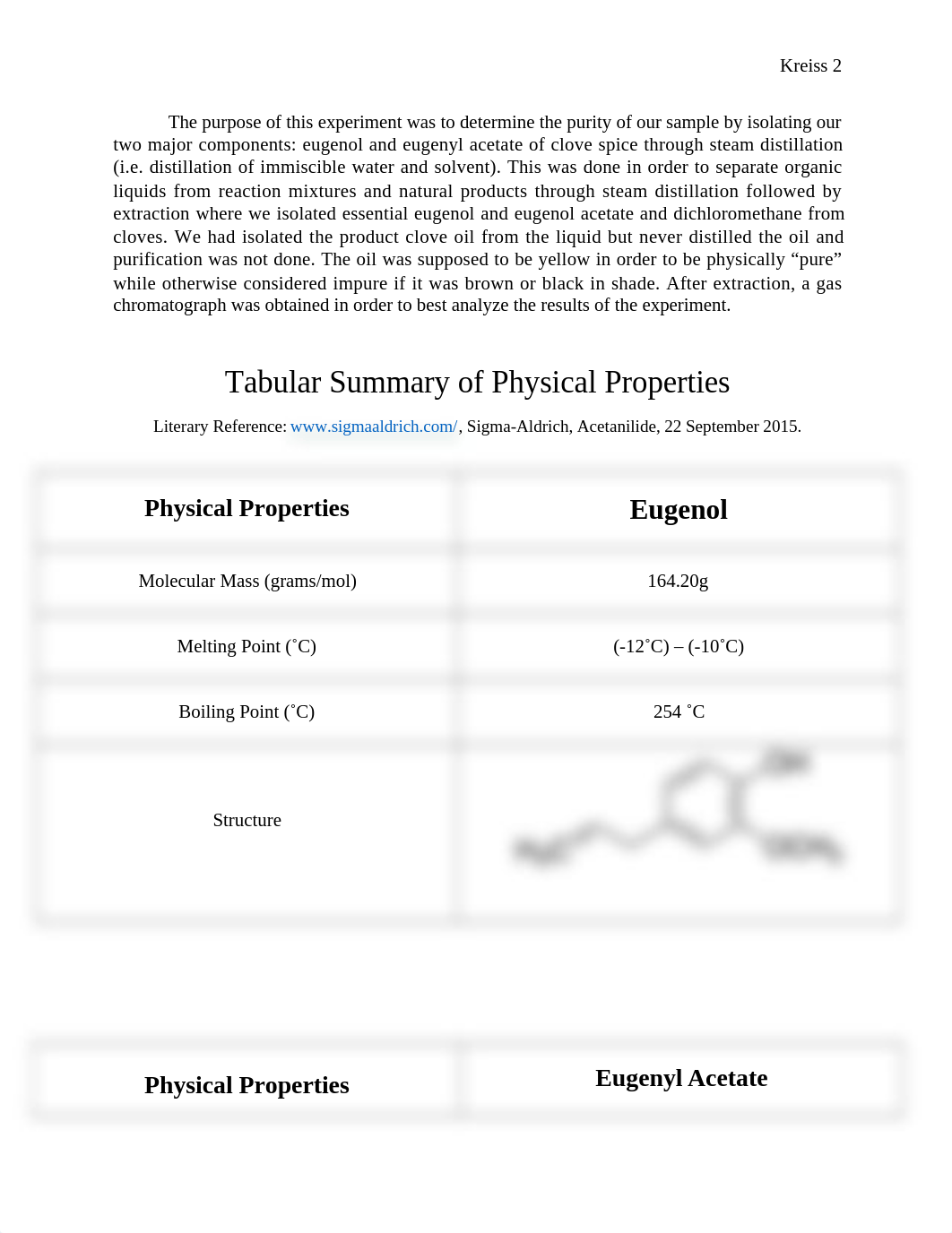 Experiment 5 Steam Distillation of Cloves and the Isolation of Eugenol and Eugenyl Acetate_dgpq2ev50ov_page2