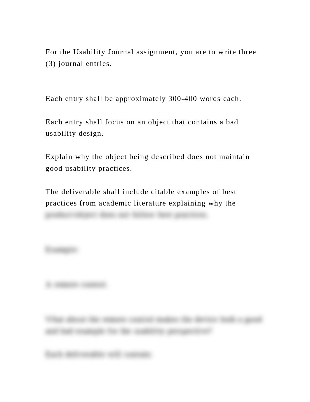 For the Usability Journal assignment, you are to write three (3) jou.docx_dgq1gu73lpn_page2